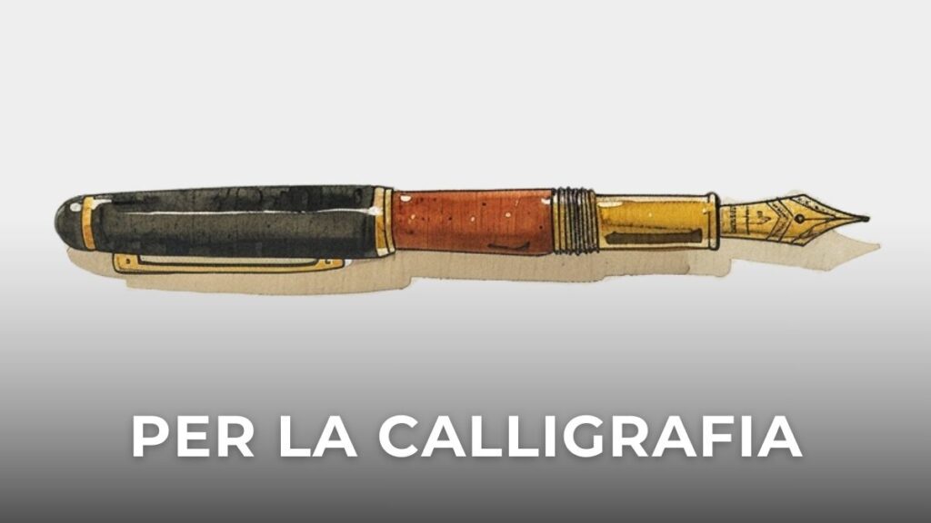 penne stilografiche per la calligrafia 